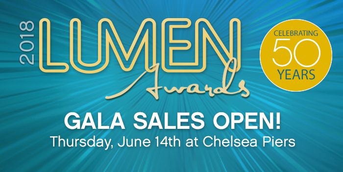 Read more about the article Save the Date:  IESNYC Lumen Awards Gala, 14 JUN