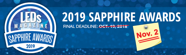 Read more about the article LEDs Magazine Sapphire Awards