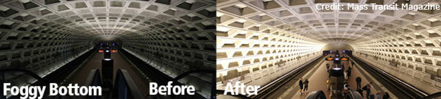 Read more about the article DC Metro Finally Gets Lighting Upgrade