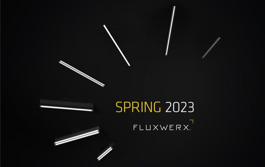 Punctuate with Hyphen. New architectural luminaire system by Fluxwerx.