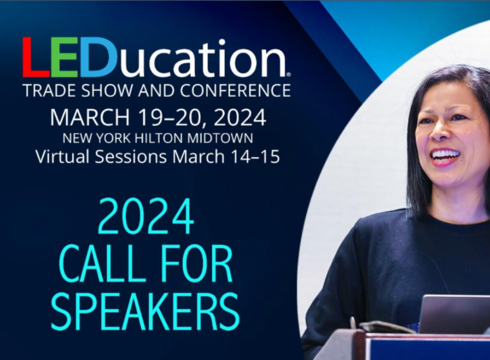 Read more about the article LEDucation 2024 Call for Speakers