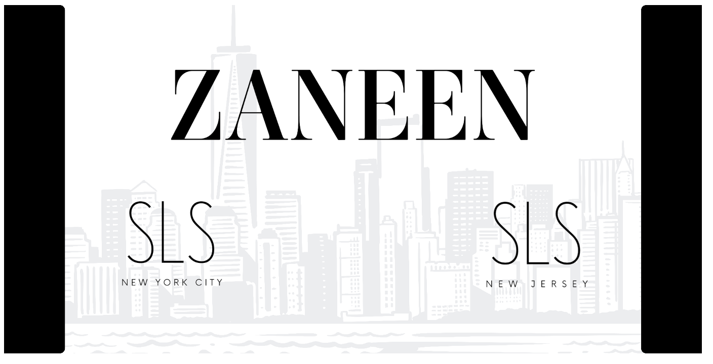 Zaneen logo with SLS logo