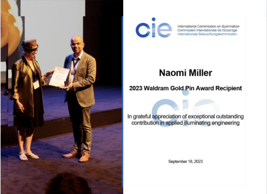 CIE Waldram Gold Pin Awardee 2023: Naomi Miller