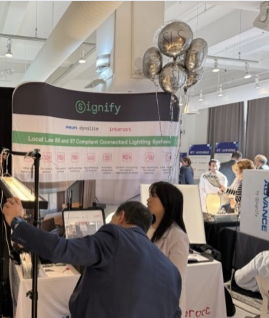 Signify booth at NYControlled