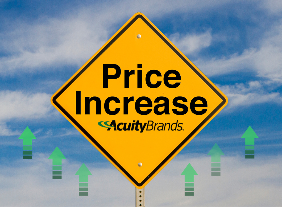 Read more about the article Happy Days: Acuity Announces Price Increase