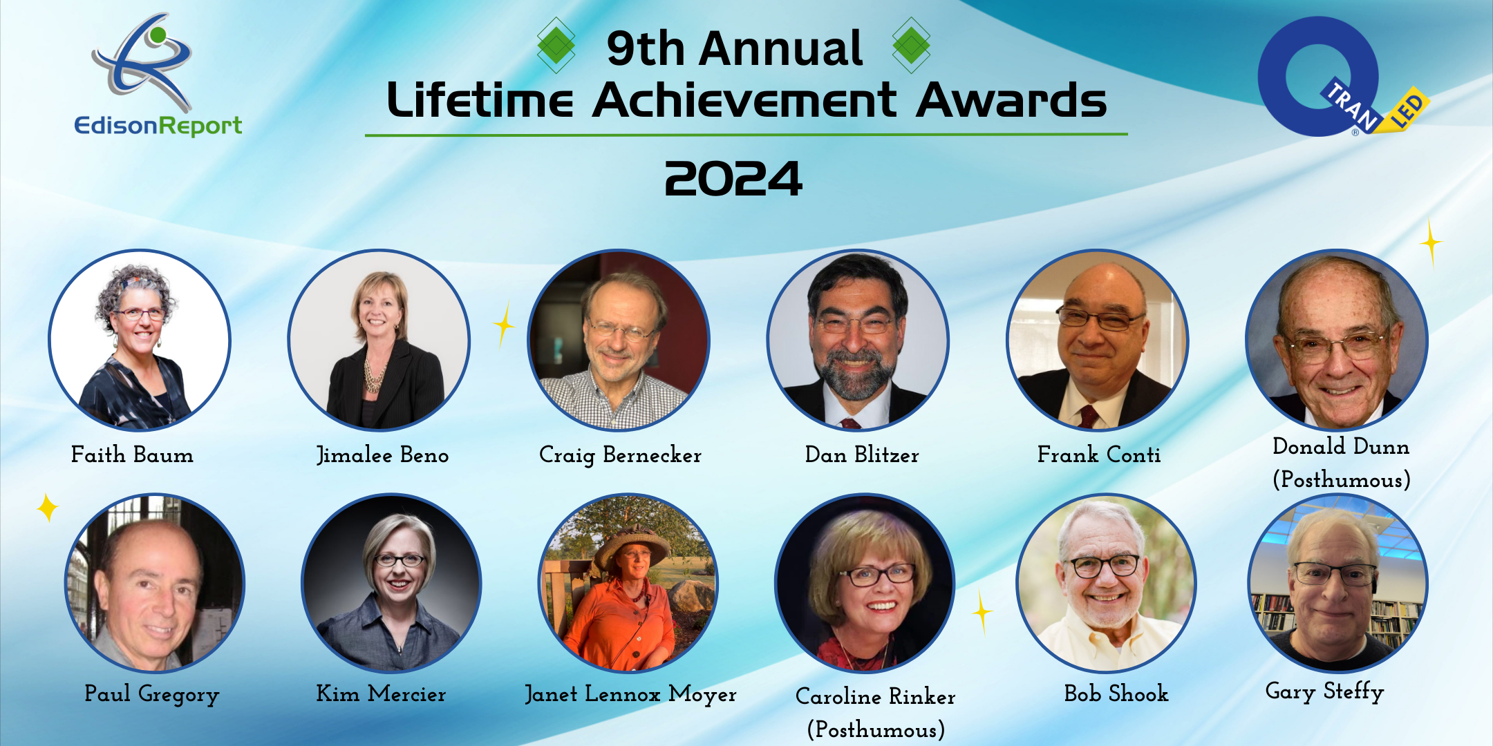 9th Annual Lifetime Achievement Awards Honorees