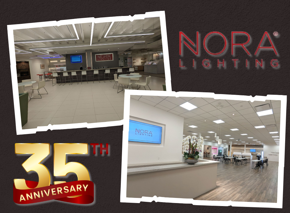 Celebrating 35 Years Illuminating Future Nora Lighting