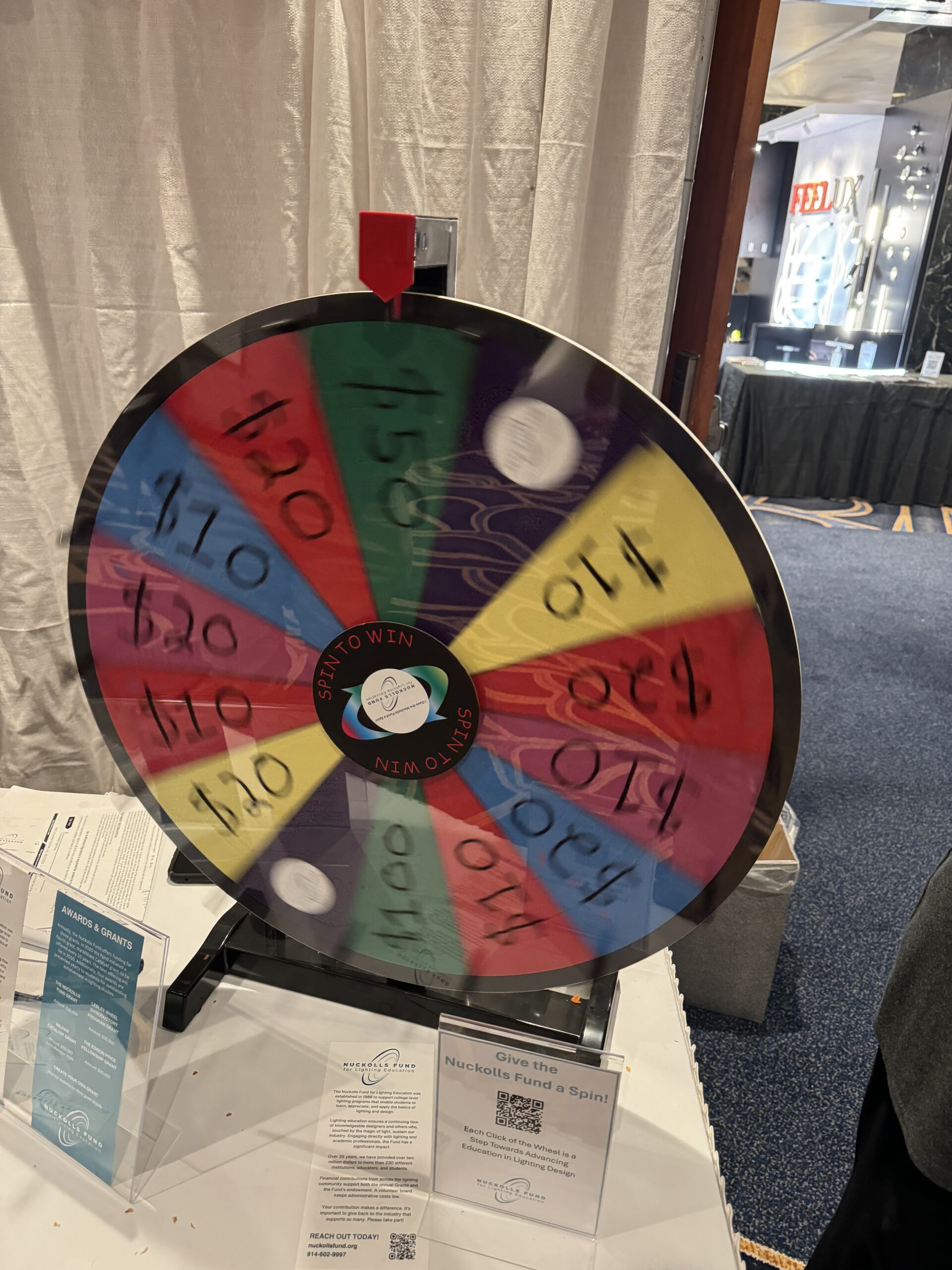 Nuckolls Fund Spinning Wheel