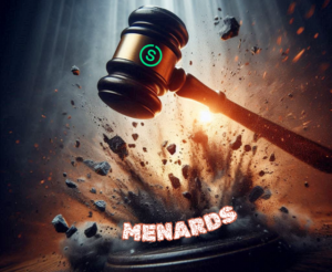 Image of a Signify Gavel pounding Menards