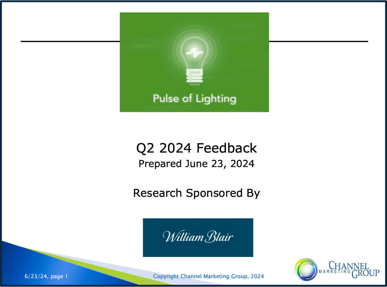 Insights from Pulse of Lighting Survey