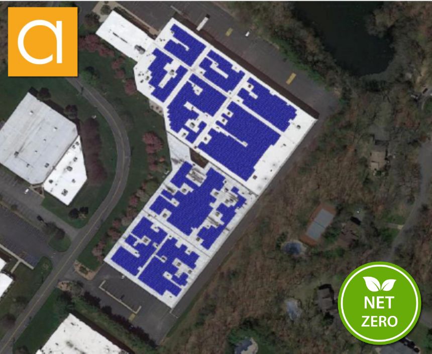 Amerlux Advances Toward Net Zero with Major Rooftop Solar Panel Installation