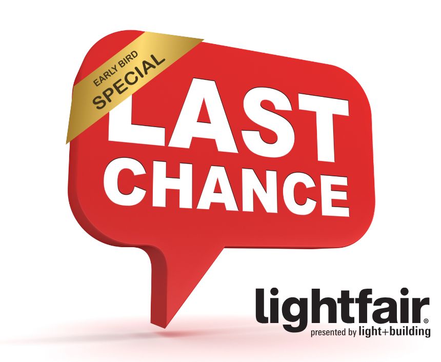 Read more about the article Last Chance for Early Bird Rates to LightFair 2025!