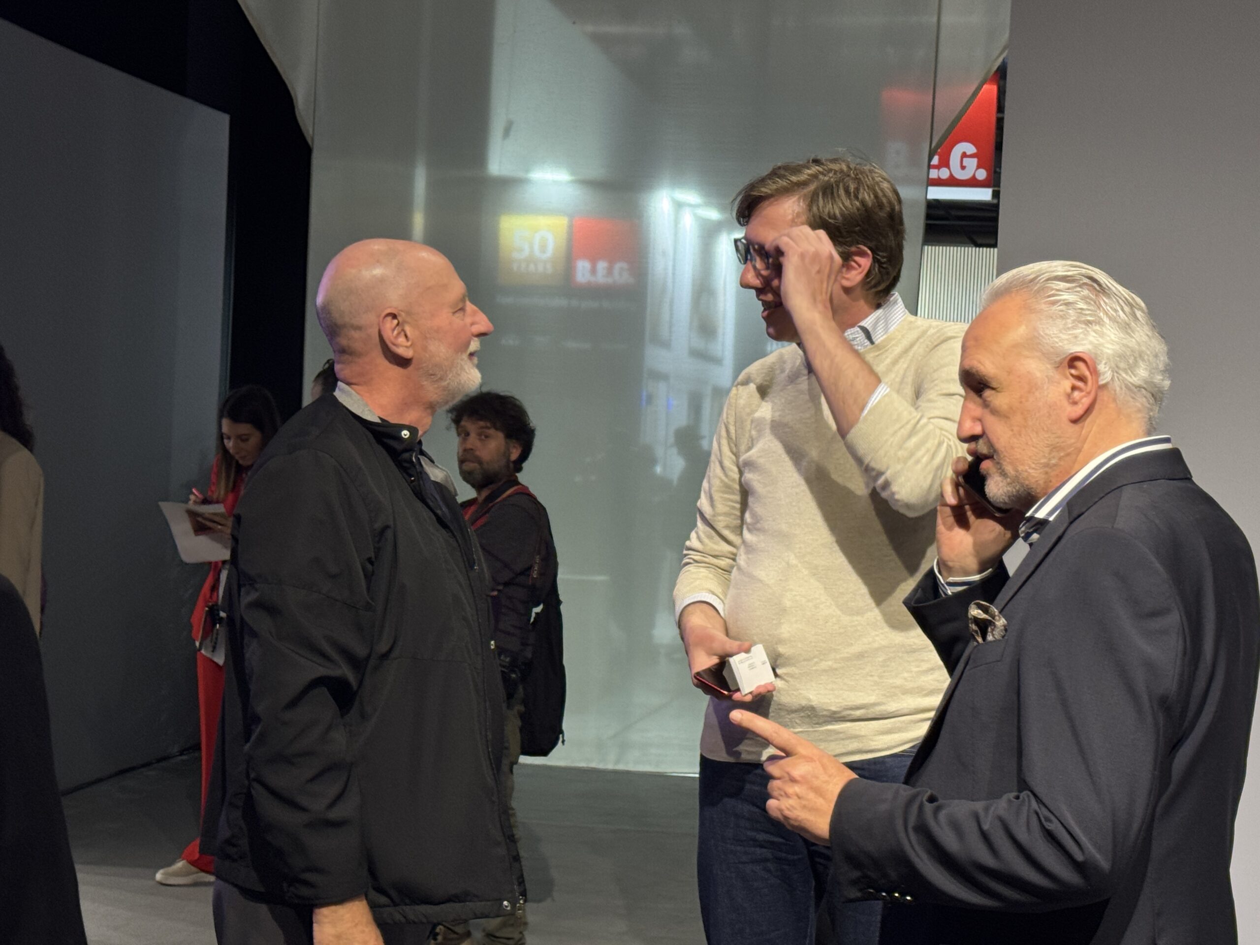 Lighting Designers Rogier van der Heide and Charles Stone