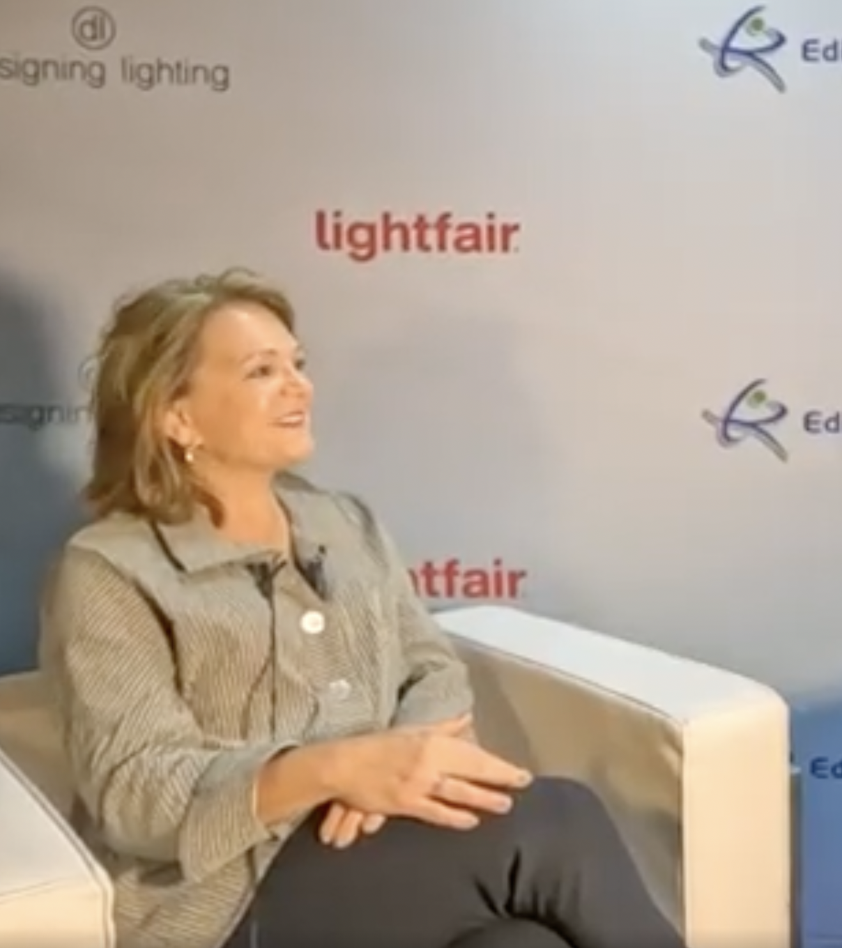 Anne Kustner discusses lighting industry trends at LightFair 2025