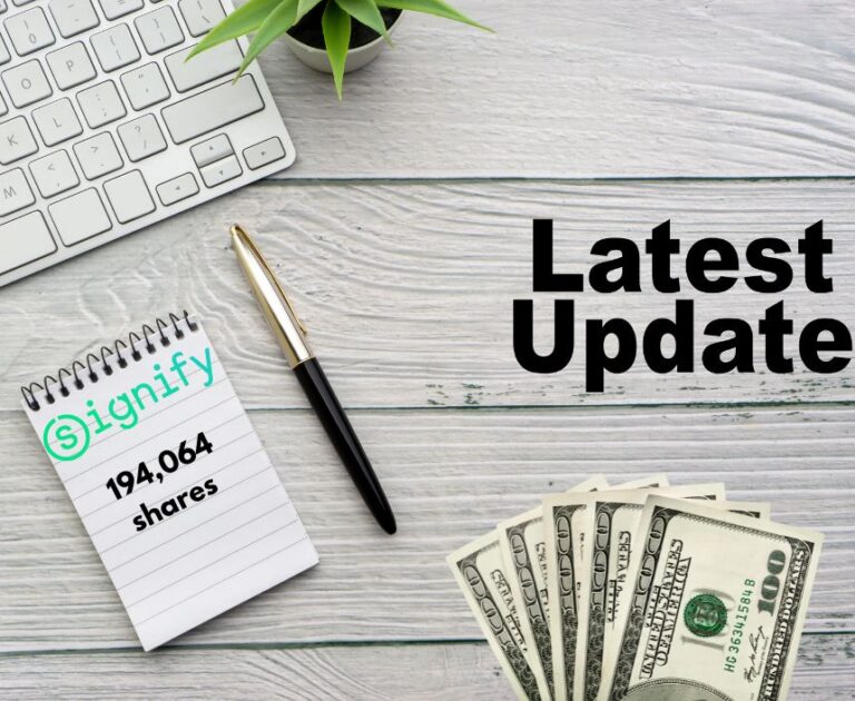 Signify Share Repurchase Period Update