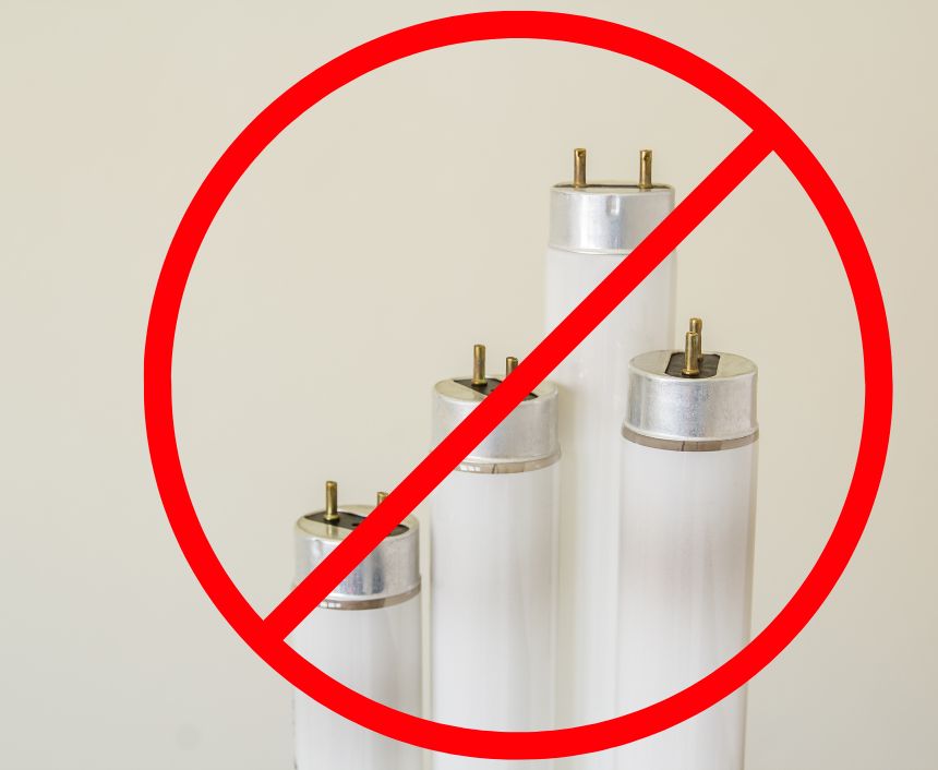 Fluorescent Tube Bans