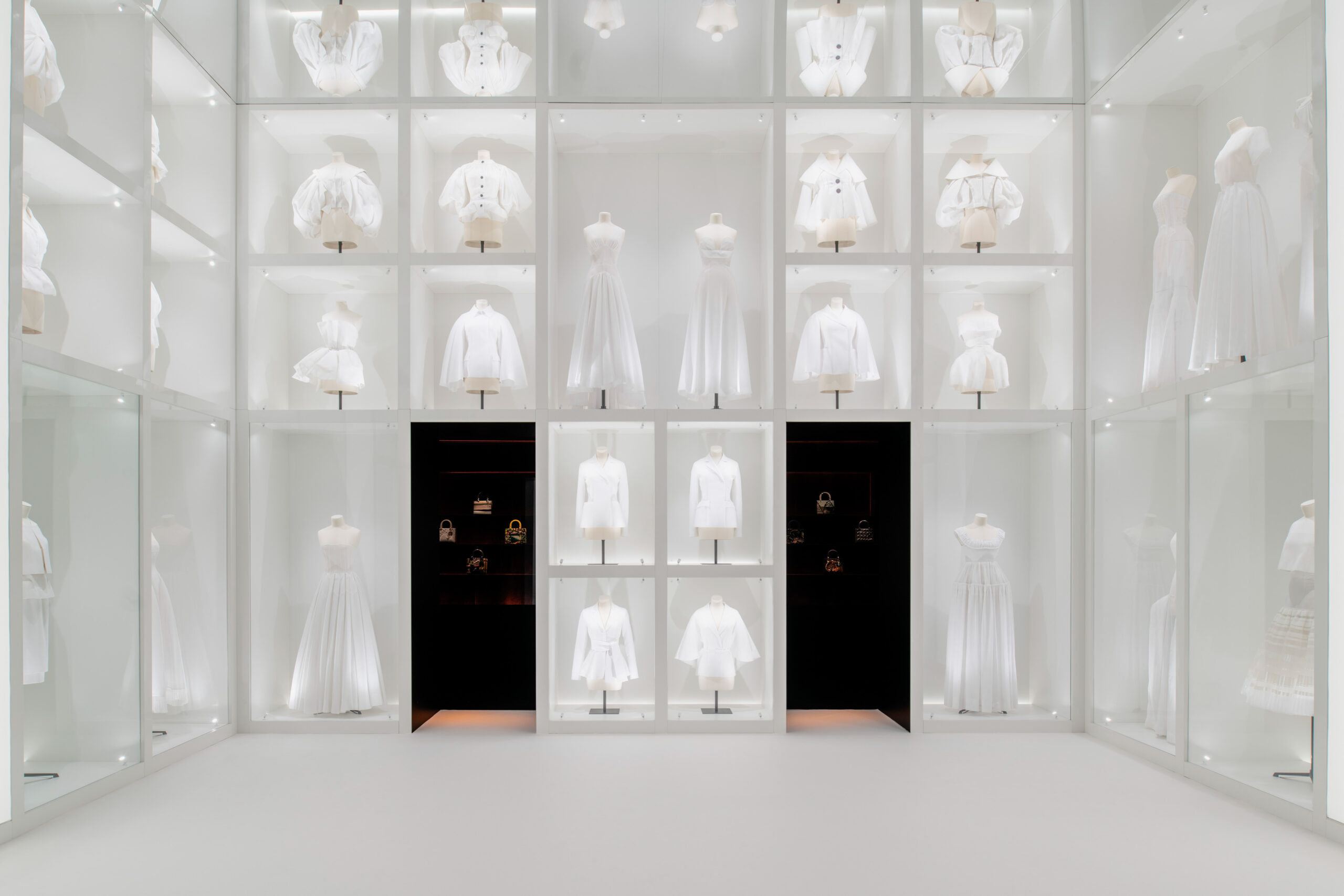 The Christian Dior- Designer of Dreams exhibition at the Saudi National Museum. Photo Credit: Cedric Ghossoub