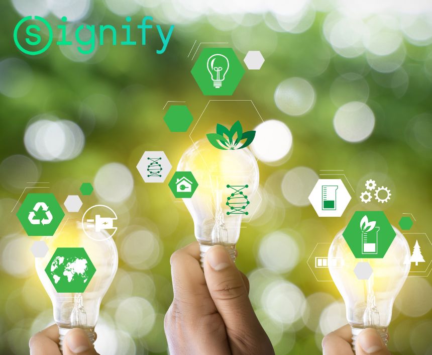 Signify earns EcoVadis Platinum Medal