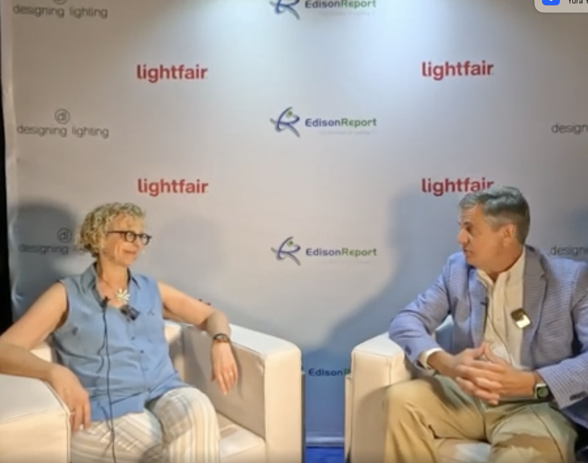 An interview with IALD President Andrea Hartranft at LightFair 2025