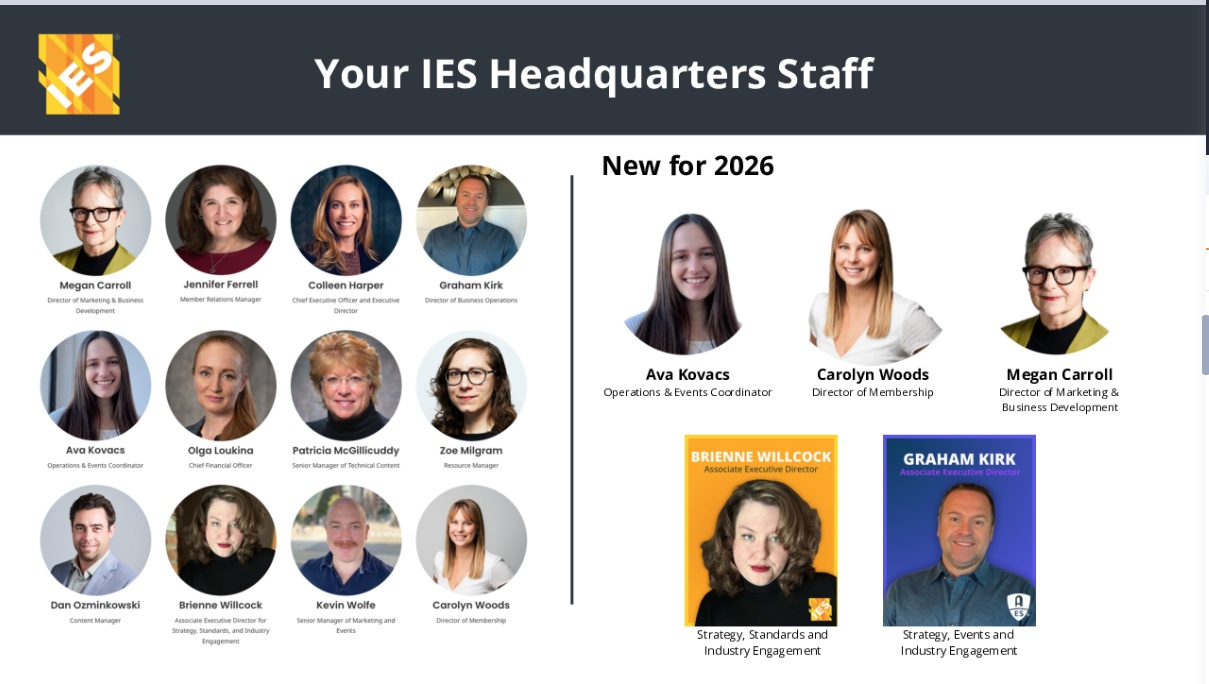 IES Headquarters Staff
