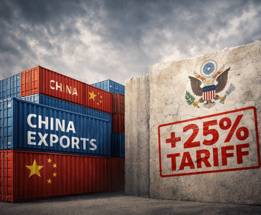 Iran tariffs impact China