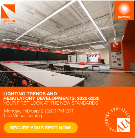 LEDVANCE: LIGHTPOINT Launches First 2026 Live Stream Course on DOE & DLC Updates