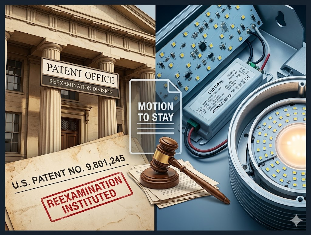 RAB patent stay motion