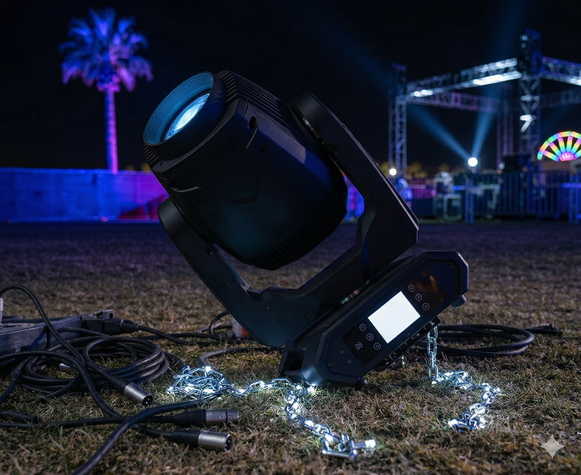 Coachella lighting fixture fall