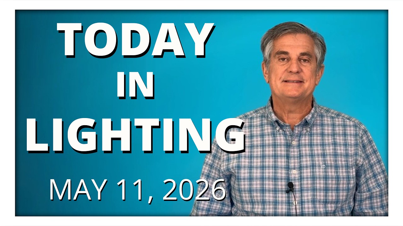 Read more about the article ArchLIGHT Summit 2026, Night Lighting Health Risks & Zumtobel Care Campus | Today in Lighting – Monday, May 11, 2026