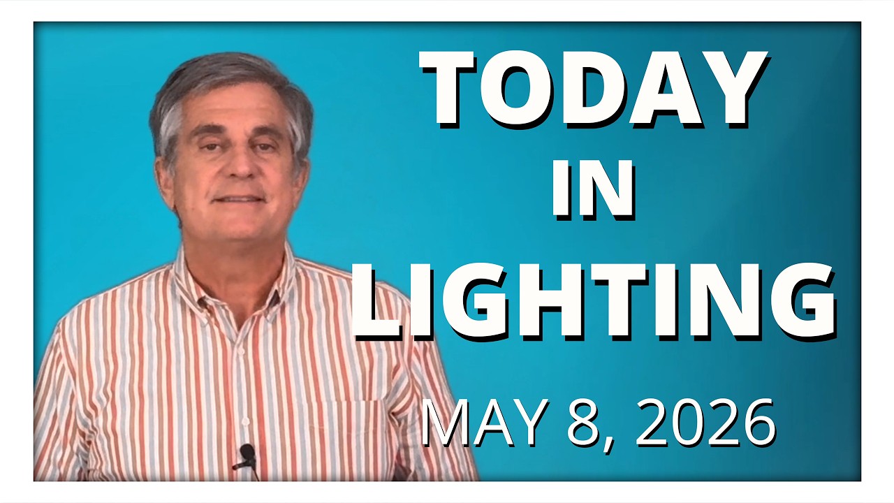 Read more about the article AMS Osram Q1 Results, IES Board Nominations & Brighter Solutions | Today in Lighting – Friday, May 8, 2026