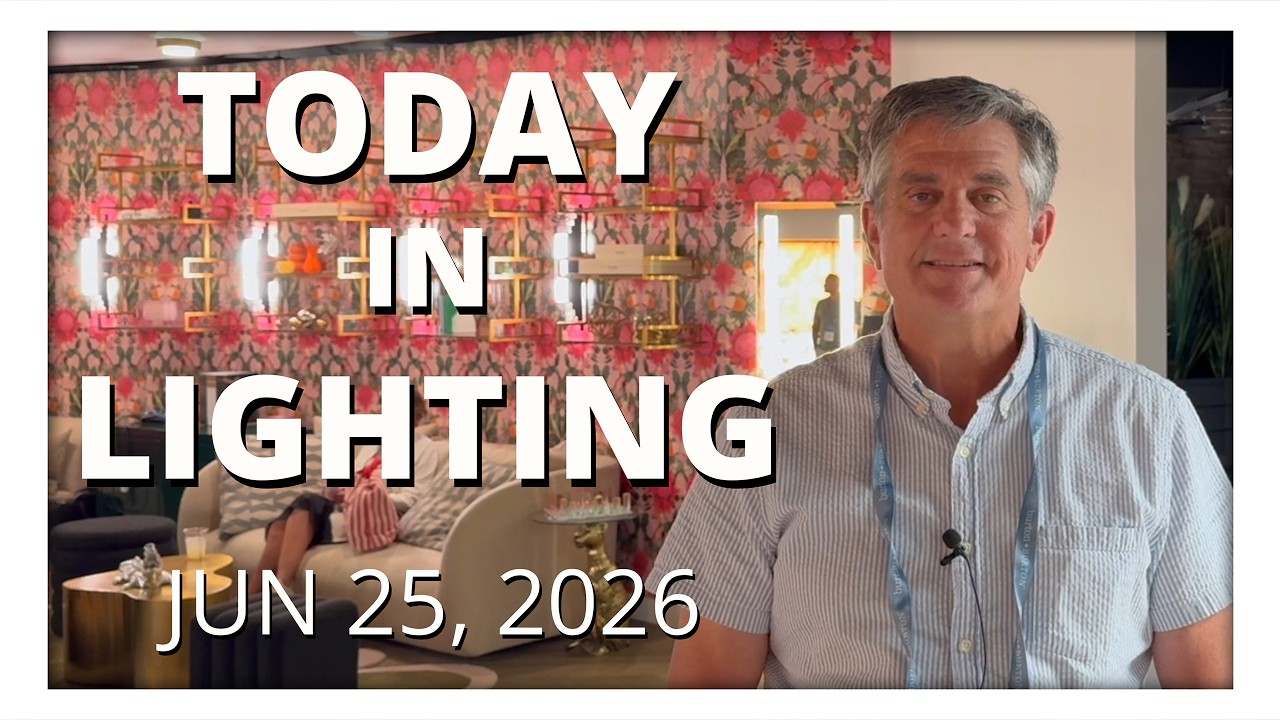 Read more about the article Signify CEO’s Turnaround Plan, IALD’s Design Team Push & Spectre Lighting UK Launch | Today in Lighting – June 25, 2026