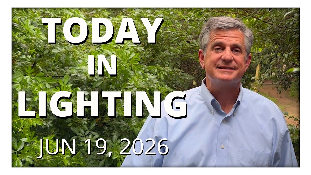 Read more about the article WAP Sustainability at IALD Enlighten Europe, Quoizel CEO Honored & MARK Lighting Expands SLOT | Today in Lighting – June 19, 2026