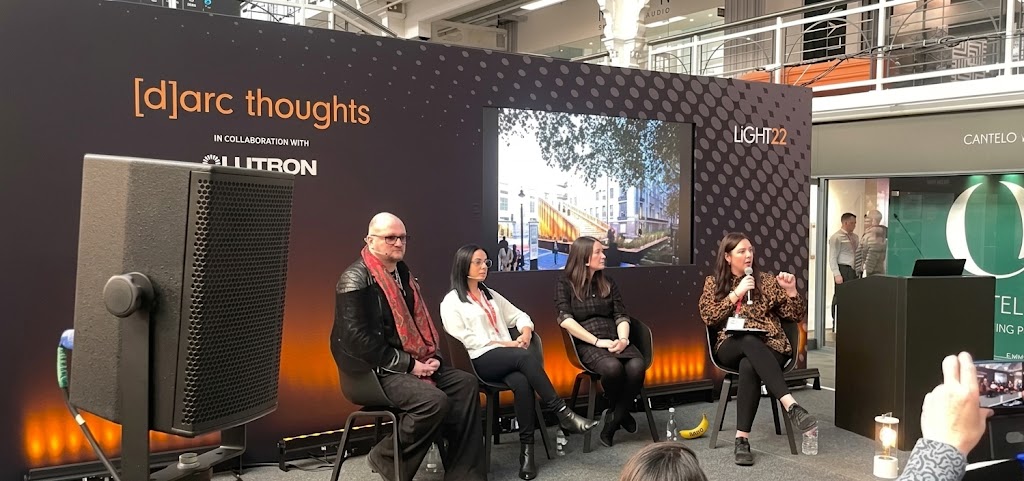 A panel discussion at LiGHT 22 in London