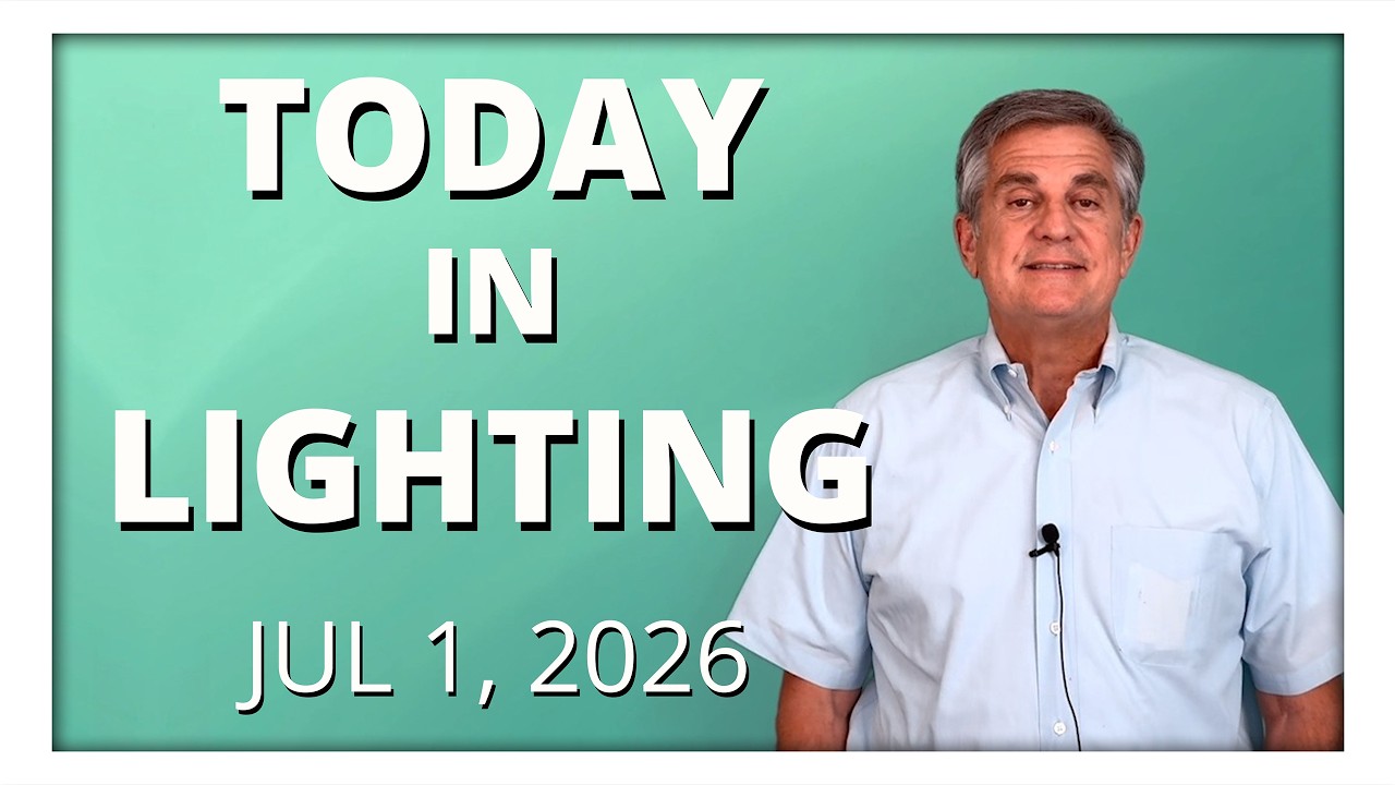 Read more about the article DLC NLC V5.2 Finalized, Alloy LED Expands to New York & Dialight at PNG Mining Expo | Today in Lighting – July 1, 2026