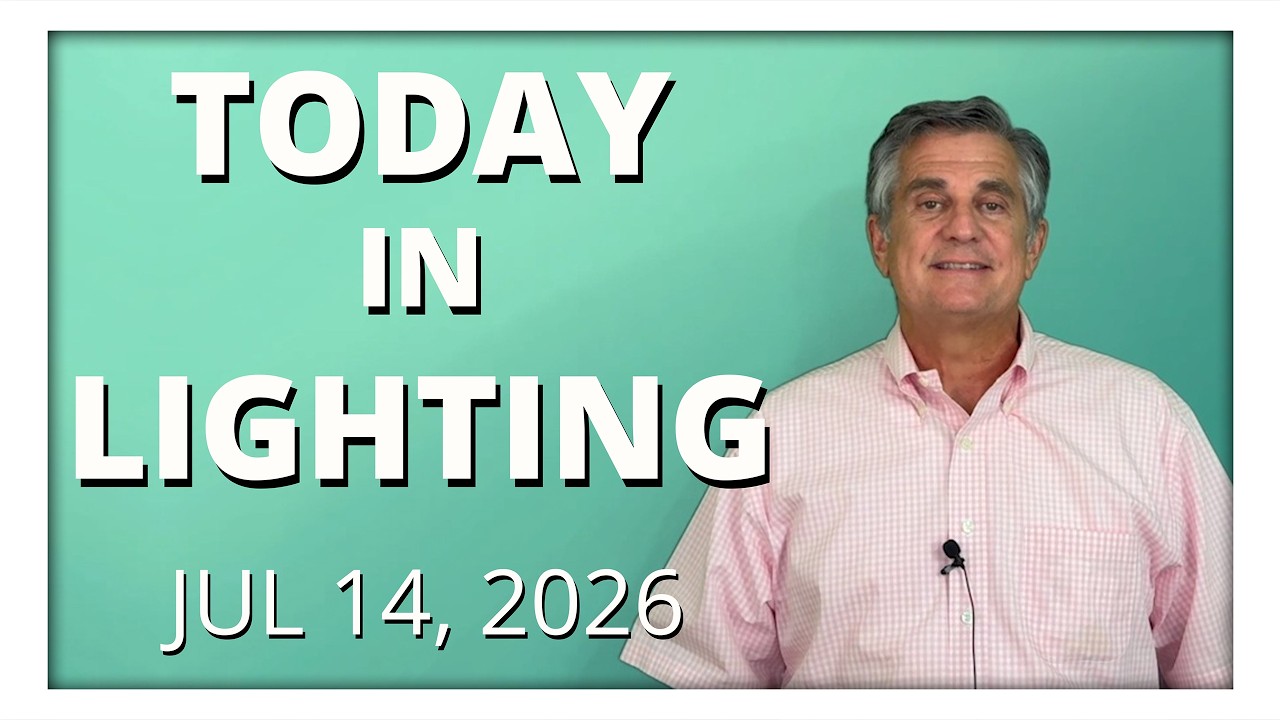 Read more about the article Signify EnabLED Agreements Under Scrutiny, NLB Transformation Awards & Mote Marine Aquarium Lighting | Today in Lighting – July 14, 2026