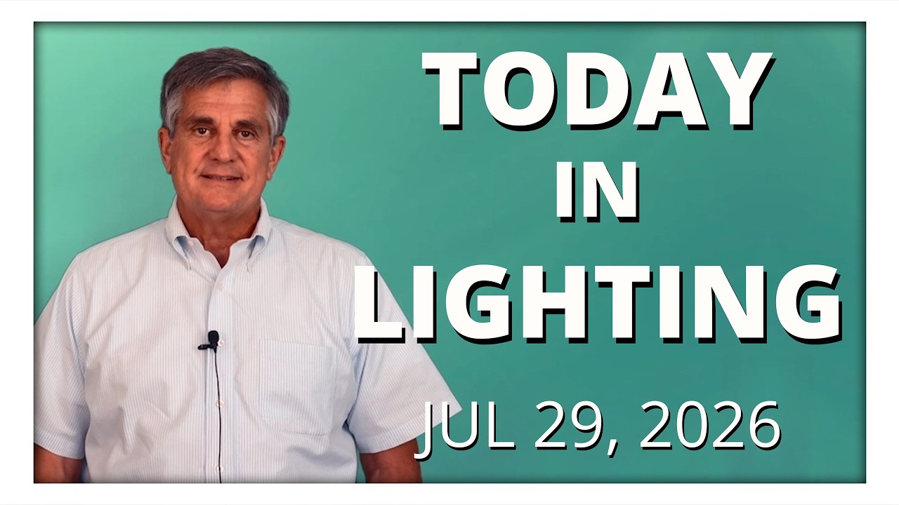 Read more about the article Cindy Morris Leadership Award, WAC Group at Moona & Light Forms Transforms Peaches & Cream | Today in Lighting – July 29, 2026