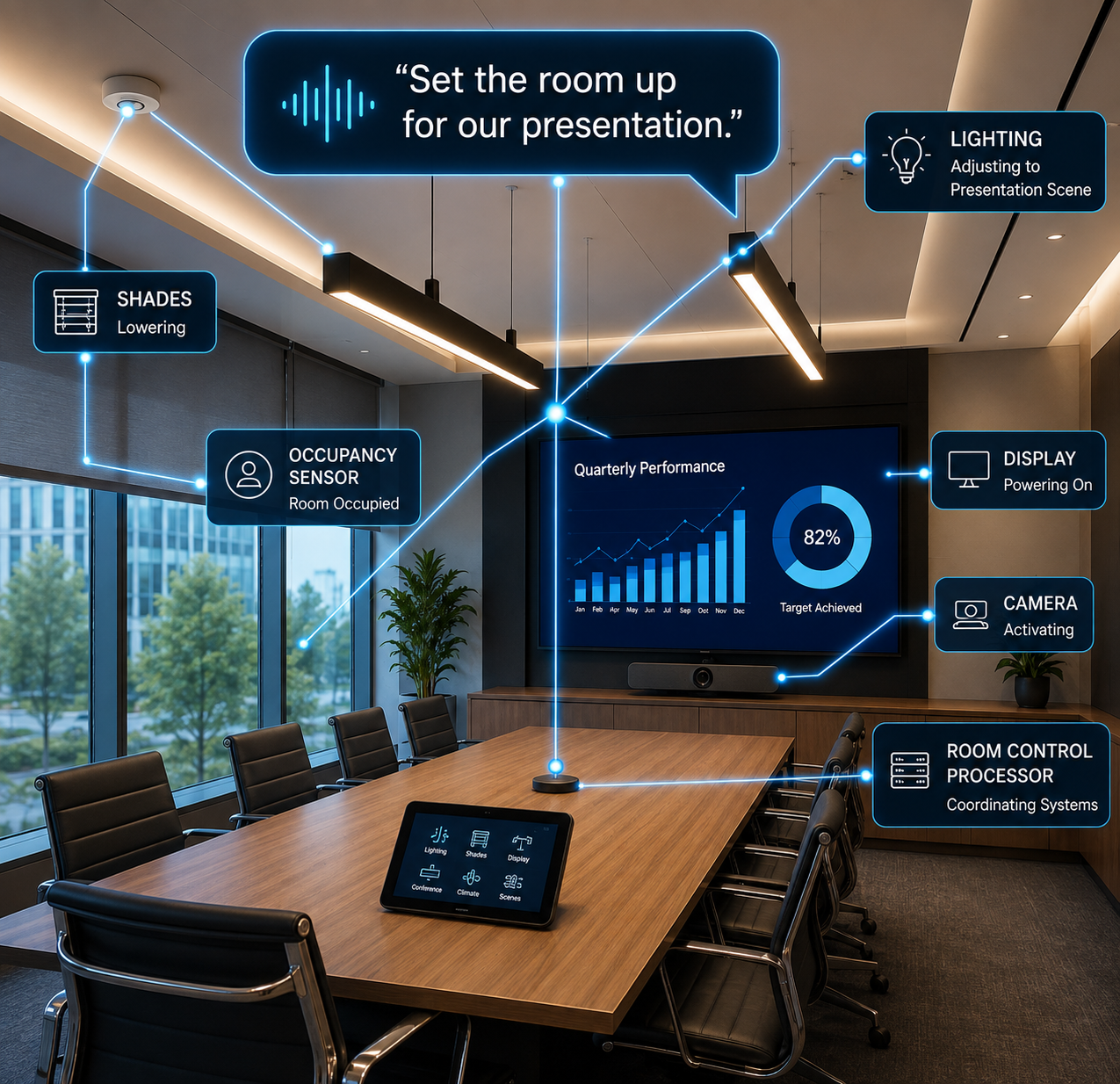 AI lighting controls