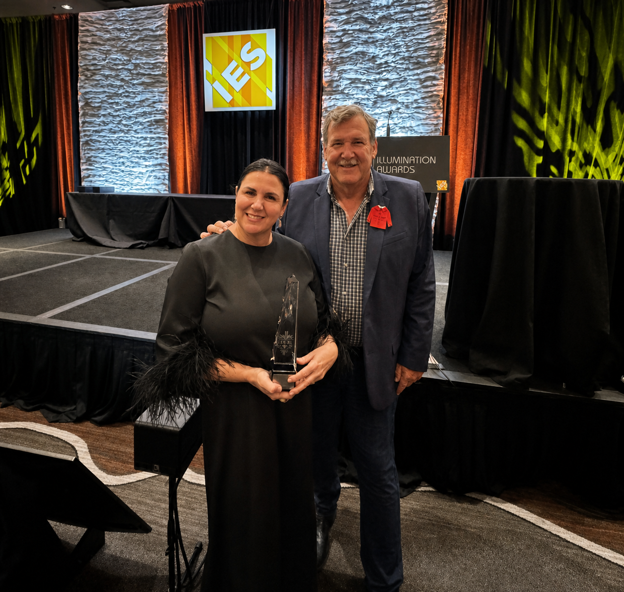 Lighting Design Alliance, a Salas O'Brien Company Receives an Award of Excellence for Sculpting with Light at IES26 Illumination Awards