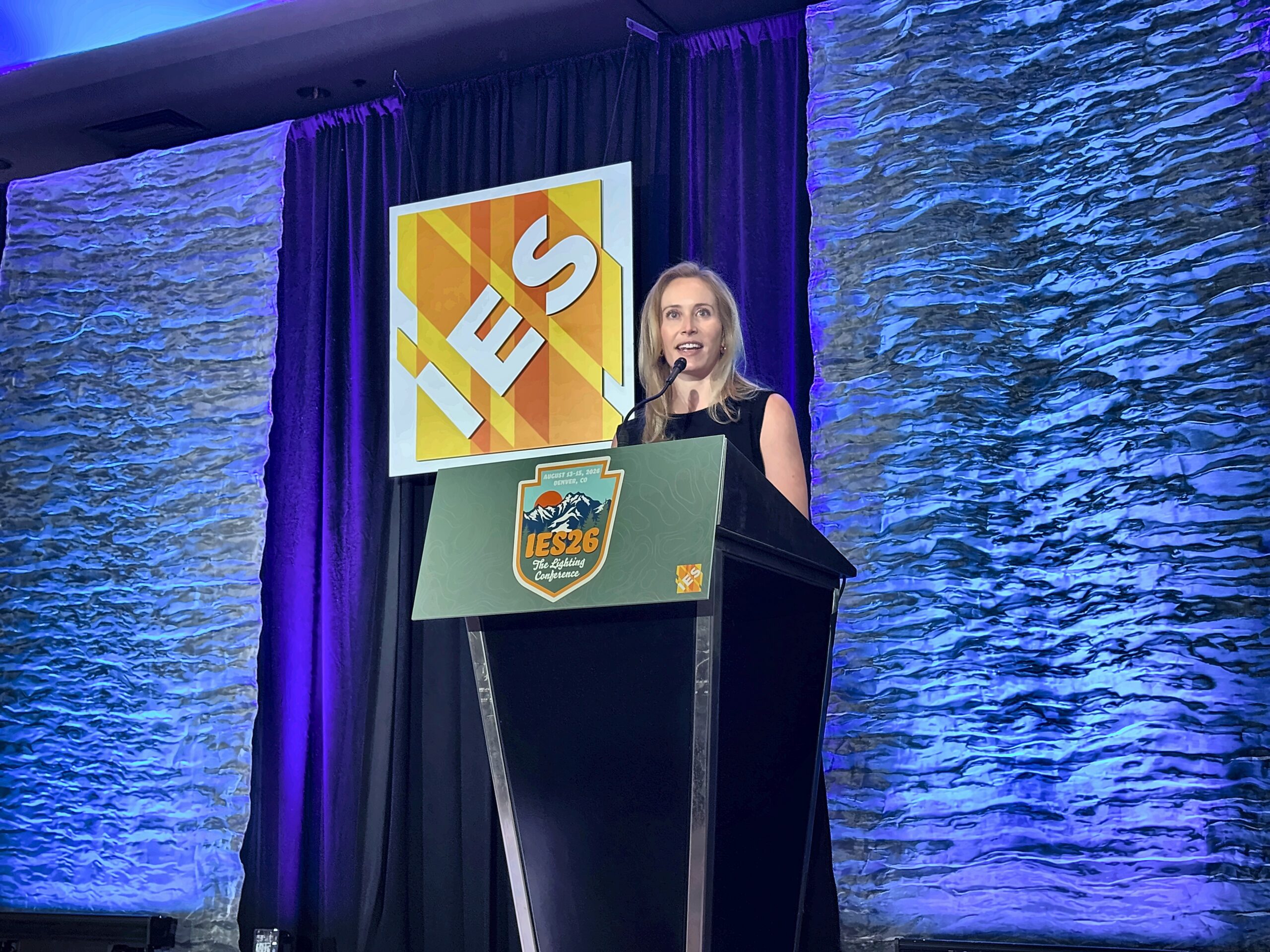 Colleen Harper, IES CEO at IES26, The Lighting Conference