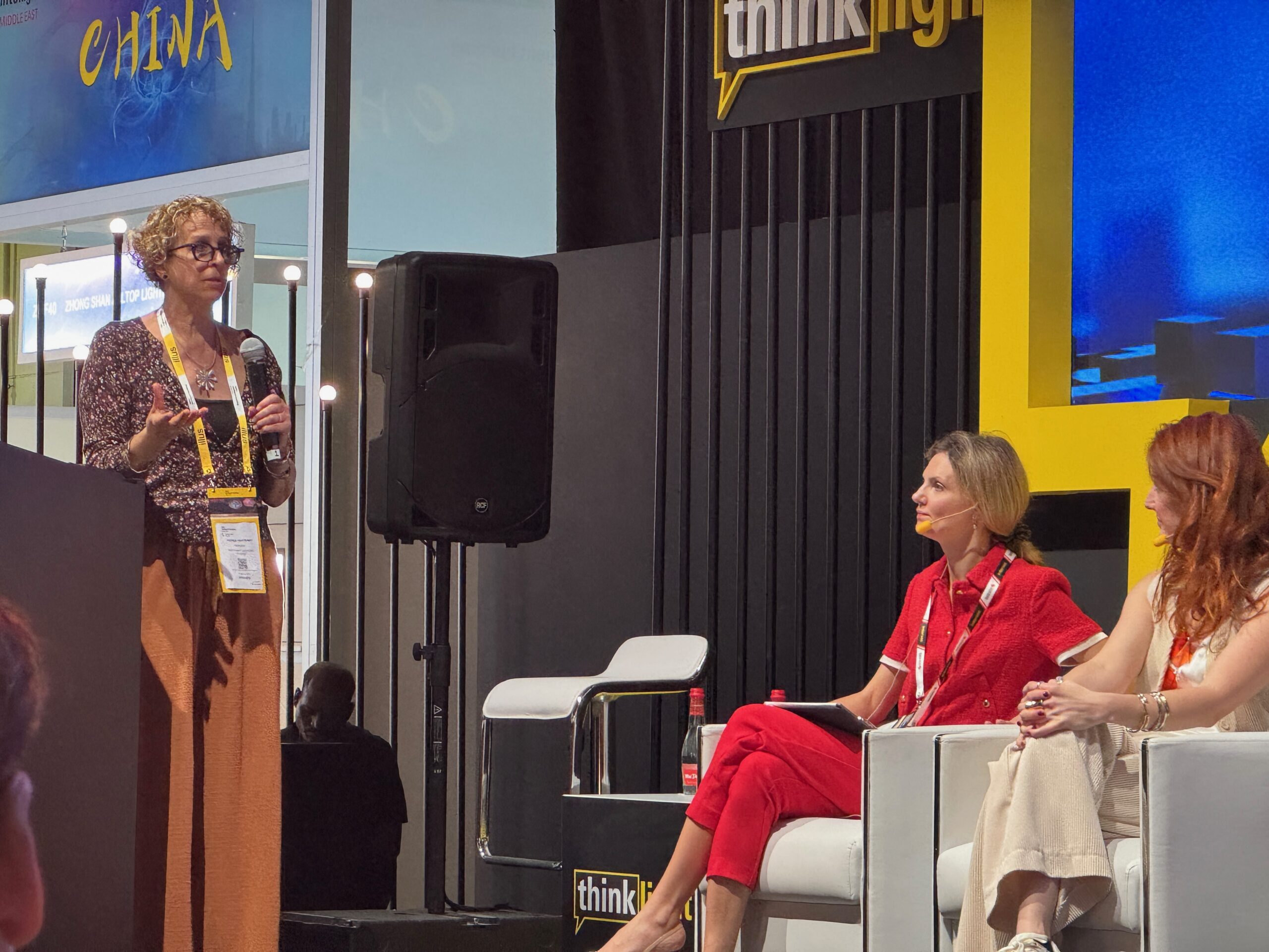 Andrea Hartranft Speaks at Light Middle East in Dubai, January 2025