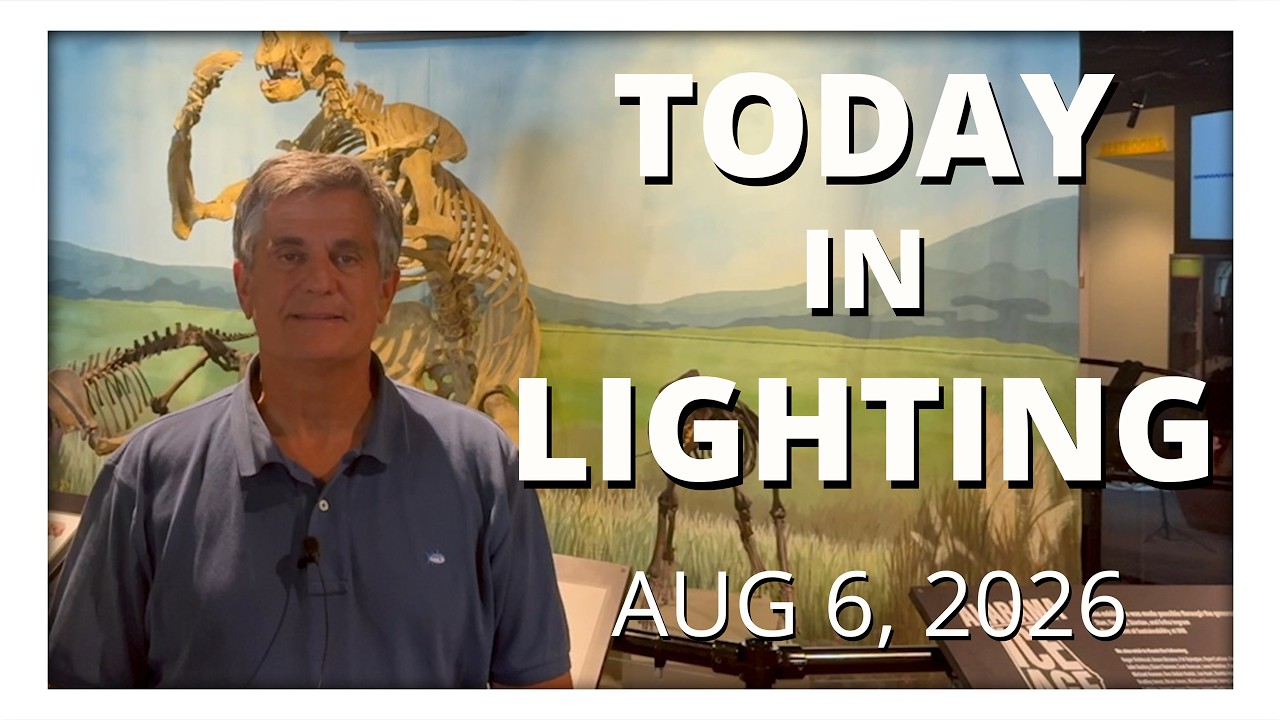 today in lighting August 6 2026