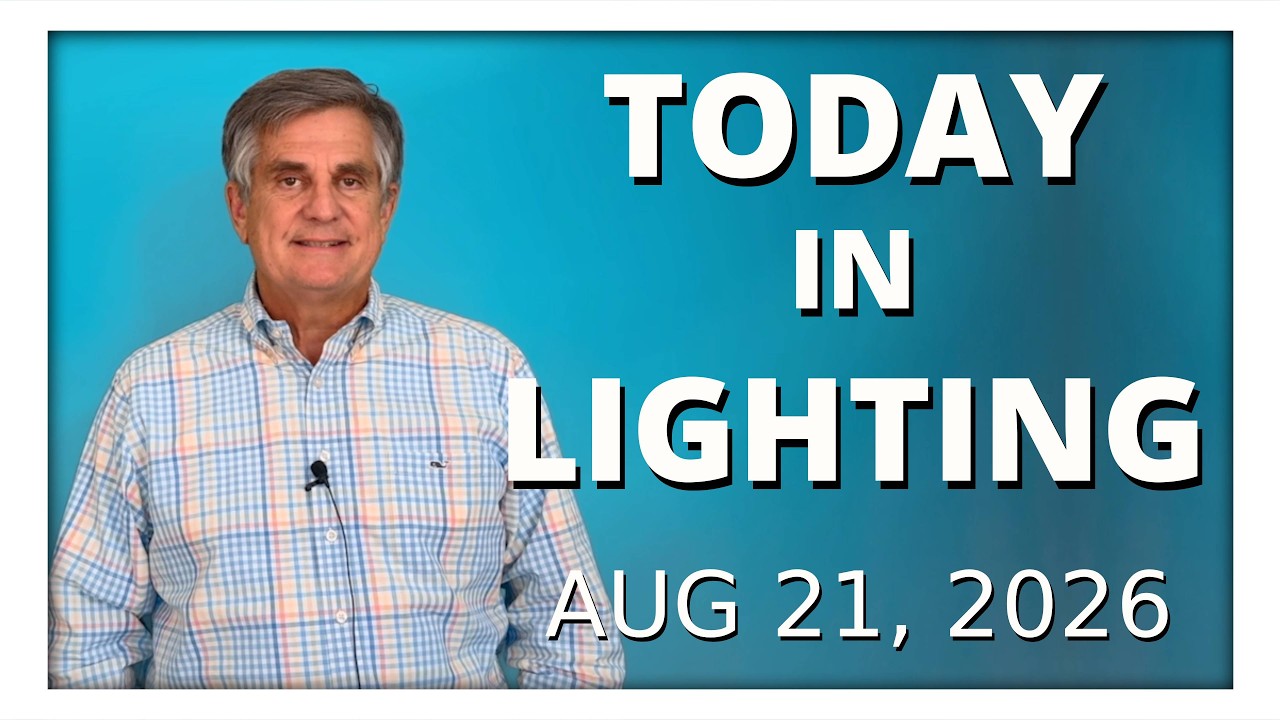 Read more about the article Special Spec Issue for Dave DeLora, Randy Responds to Competitor & Eastern Region Sales Role | Today in Lighting – August 21, 2026