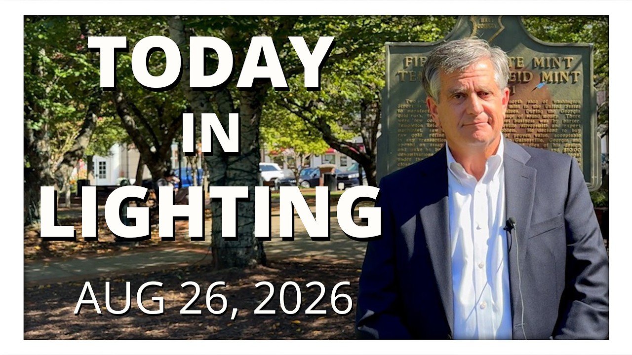 today in lighting August 26 2026