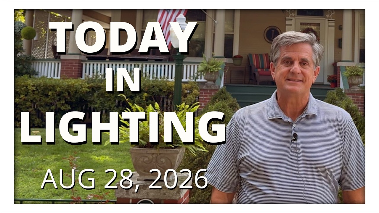 Read more about the article Cence Power’s DC Lighting System, Glamox Q2 Results & LEDucation 2027 Call for Speakers | Today in Lighting – August 28, 2026