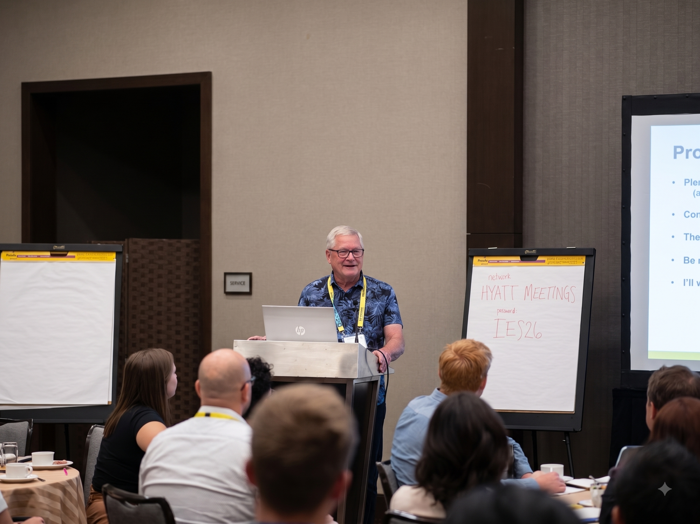 Mark Roush Moderates the Lighing Icons Rountable at IES 26, the Lighting Conference