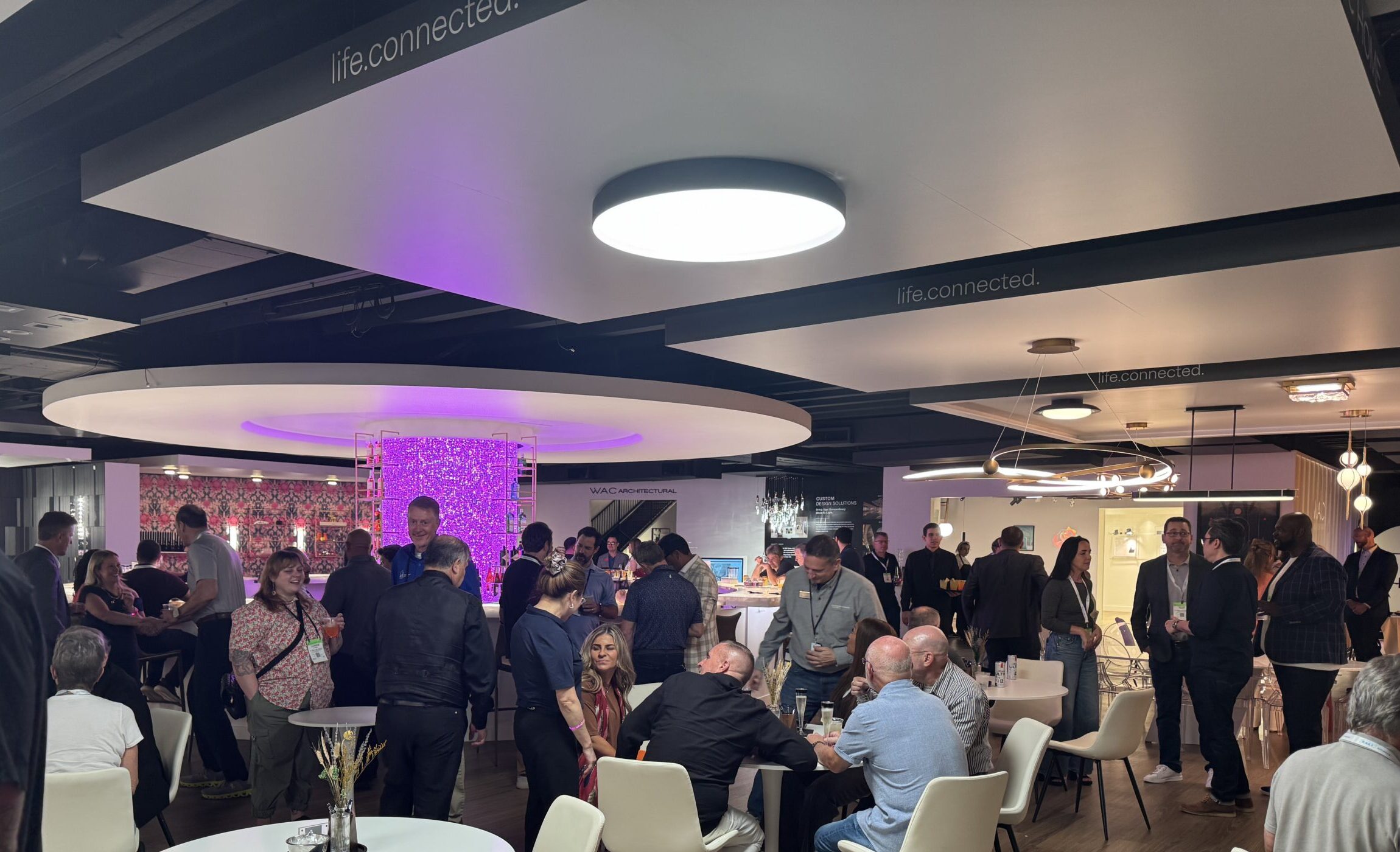 A strong crowd attended the WILD Welcome Party at WAC Group