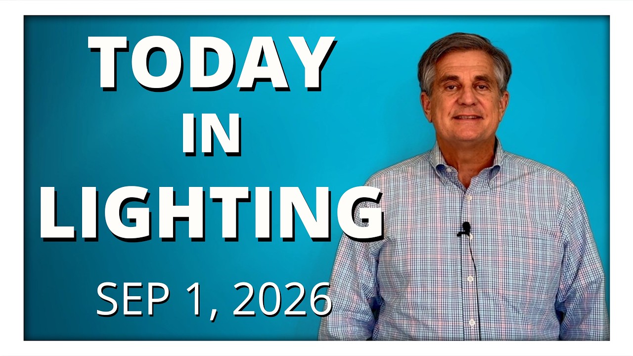 today in lighting September 1 2026