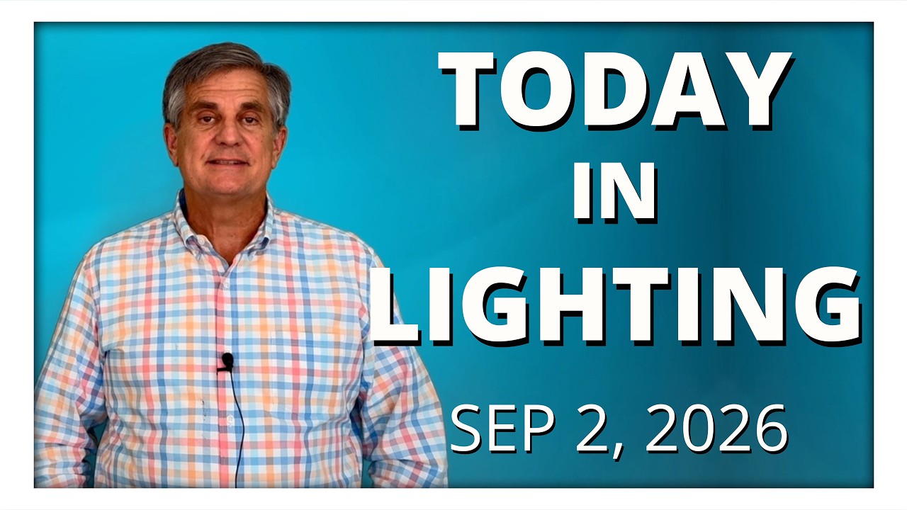 Read more about the article IESNYC President Zachary Pearson, DarkSky Under One Sky Conference & IES Commissioning Symposium | Today in Lighting – September 2, 2026