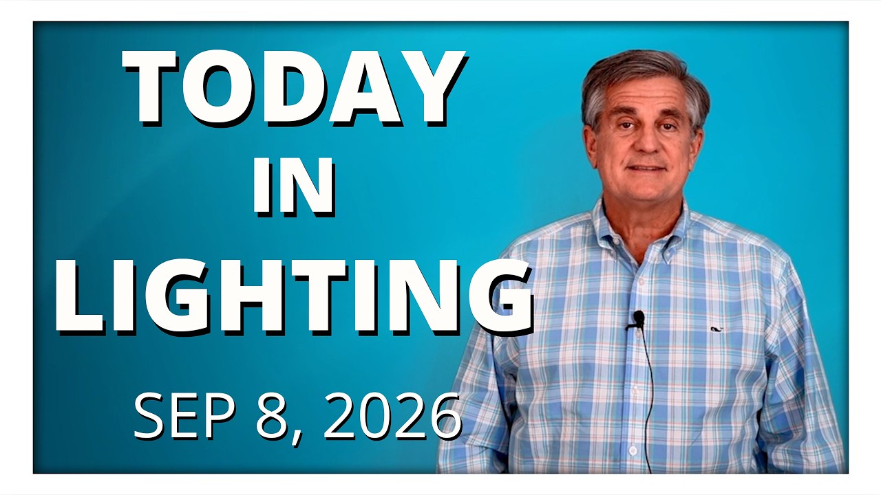 Read more about the article NYC Moonlighting Exhibition, Govee AI Lighting at IFA 2026 & Lighting Controls Podcast | Today in Lighting – September 8, 2026