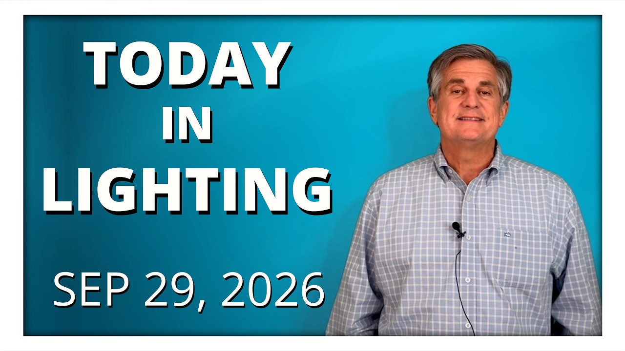 today in lighting September 29 2026